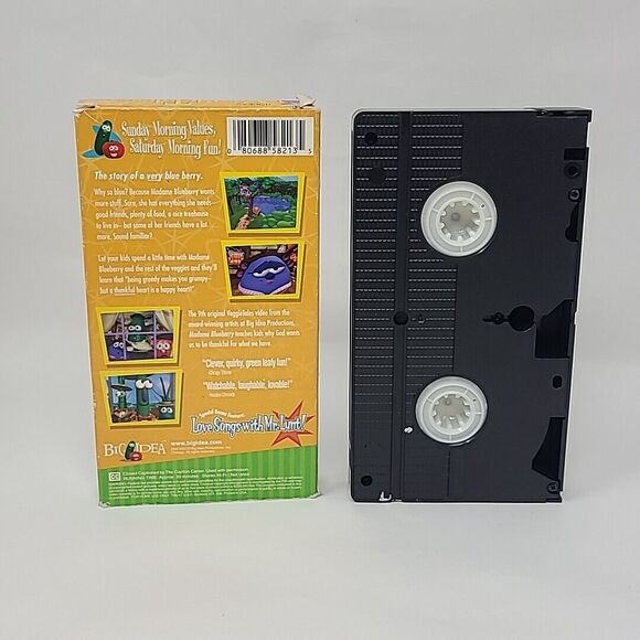 VeggieTales - Madame Blueberry: A Lesson in Thankfulness (VHS, 1999) - Picture 3 of 3